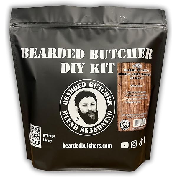Butcher Butcher  Amazon.com : Bearded Butchers Old Fashioned Summer Sausage DIY Kit
